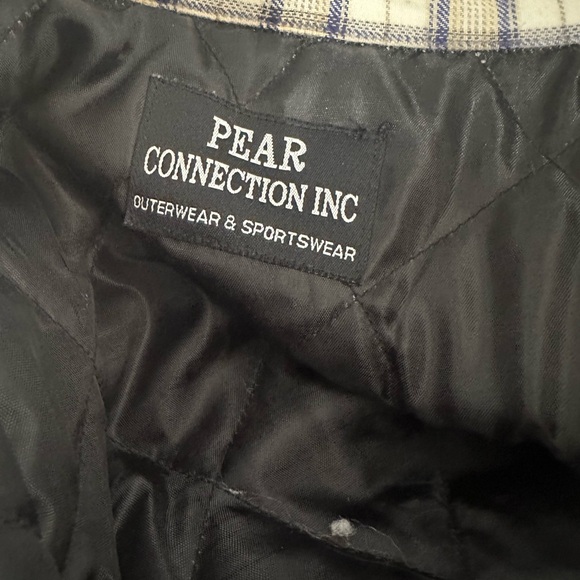 Pear Connection Inc Men’s XXL Plaid Quilted Flannel Shirt Jacket - Picture 5 of 6
